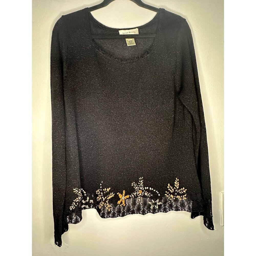 Vintage Susan Bristol Sz XL Sweater Pullover Cottagecore Grandmacore Cozy Knit